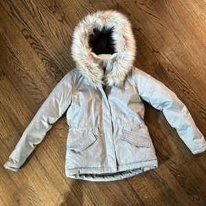Hollister Ultimate Down Collection Grey Jacket